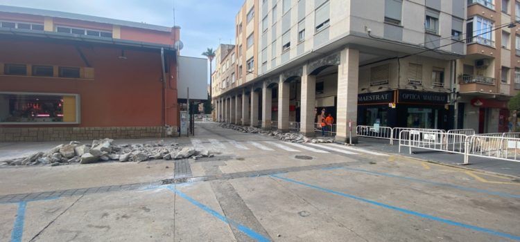 Compromís Benicarló lamenta la ‘improvisació’ amb què s’inicien les obres municipals en moment econòmicament difícil per als comerciants