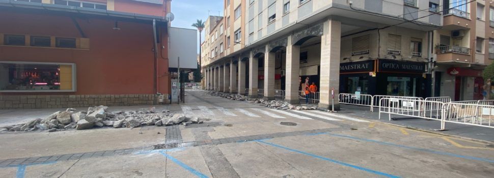 Compromís Benicarló lamenta la ‘improvisació’ amb què s’inicien les obres municipals en moment econòmicament difícil per als comerciants