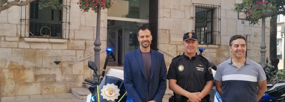 La Policia Local de Vinaròs adquireix dues motocicletes elèctriques