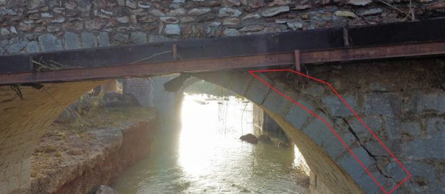 L’Ajuntament avalua l’estat estructural del “Pont Romà”