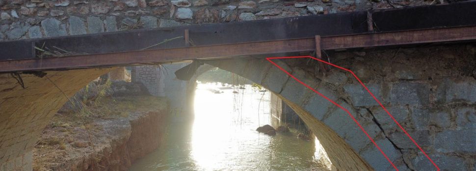 L’Ajuntament avalua l’estat estructural del “Pont Romà”