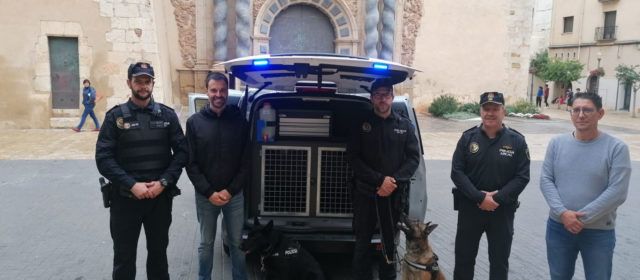 L’Ajuntament adquireix un nou vehicle per a la Unitat Canina de la Policia Local