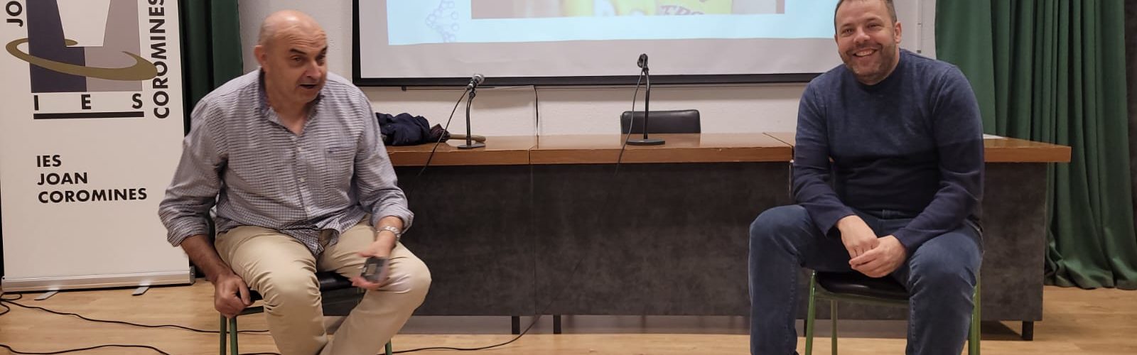 Xerrada del periodista Àlex Gozalbo a l’IES Joan Coromines de Benicarló