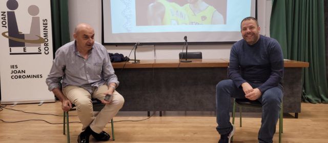Xerrada del periodista Àlex Gozalbo a l’IES Joan Coromines de Benicarló