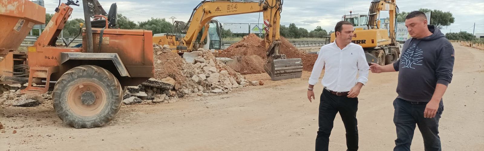 Avancen a Peníscola les obres de millora de l’accessibilitat i seguretat de la zona industrial