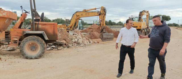 Avancen a Peníscola les obres de millora de l’accessibilitat i seguretat de la zona industrial