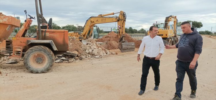 Avancen a Peníscola les obres de millora de l’accessibilitat i seguretat de la zona industrial