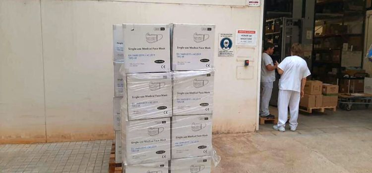 La Diputació dona 360.000 màscares quirúrgiques als hospitals de la sanitat pública, com el de Vinaròs