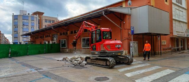 Comencen les obres de millora de l’entorn del Mercat Central de Benicarló