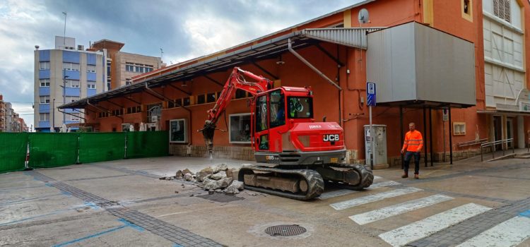 Comencen les obres de millora de l’entorn del Mercat Central de Benicarló