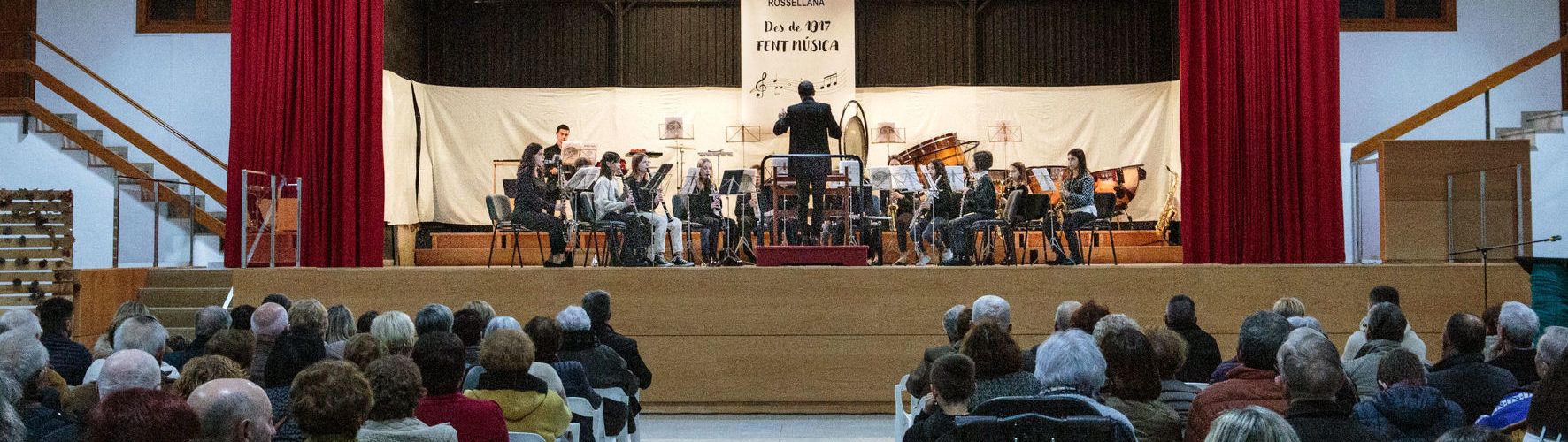 L’Associació Musical Filharmònica Rossellana celebra Santa Cecília