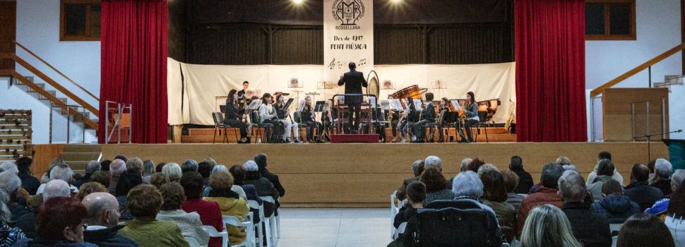 L’Associació Musical Filharmònica Rossellana celebra Santa Cecília
