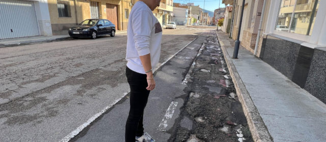 Activem Ulldecona demana que els carrers d’Ulldecona i barris passin dels “parxes” a l’asfalt