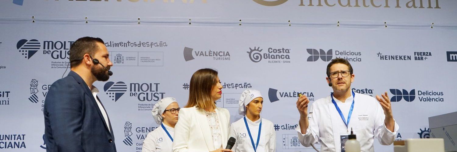 Vicent Guimerà, de L’Antic Molí, d’Ulldecona, participà en la Fira Gastronòmica de la Mediterrània