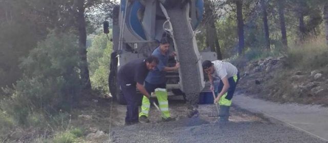 Càlig adequa el camí de la Mina
