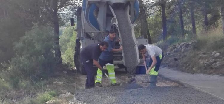 Càlig adequa el camí de la Mina