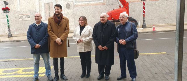 Vídeo: visita del bisbe de Tortosa a les obres de les pintures de l’Arxiprestal de Vinaròs