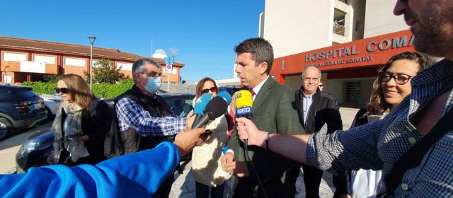 Vídeo: Visita a l’Hospital de Vinaròs del president del PP Comunitat Valenciana Carlos Mazón