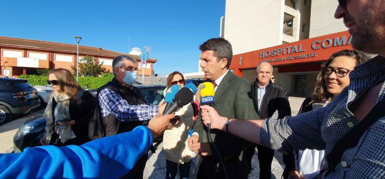 Vídeo: Visita a l’Hospital de Vinaròs del president del PP Comunitat Valenciana Carlos Mazón