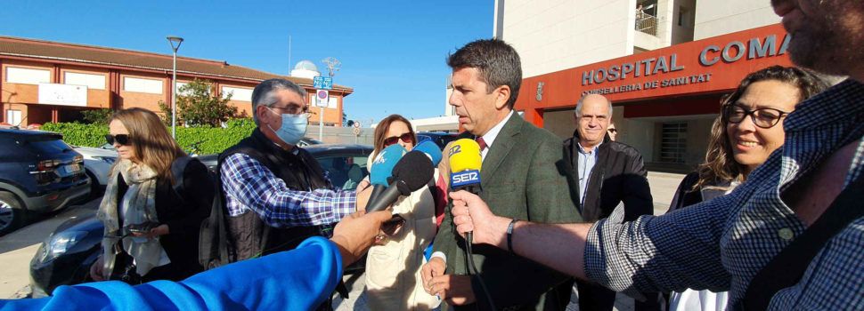 Vídeo: Visita a l’Hospital de Vinaròs del president del PP Comunitat Valenciana Carlos Mazón