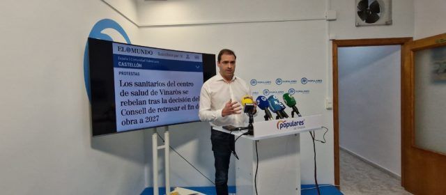 Vídeo: roda de premsa del PP sobre el nou centre de salut de Vinaròs