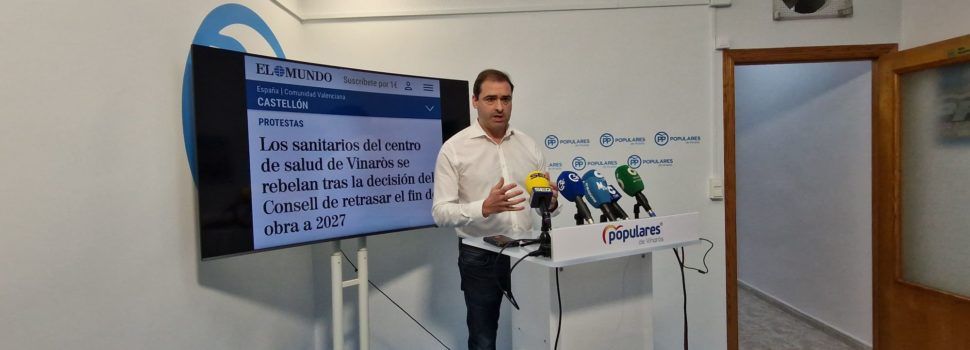 Vídeo: roda de premsa del PP sobre el nou centre de salut de Vinaròs