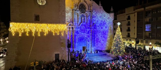 Vídeos i fotos de la benvinguda al Nadal a Vinaròs