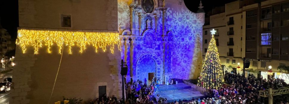 Vídeos i fotos de la benvinguda al Nadal a Vinaròs
