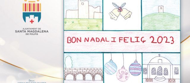 Aitana Pegueroles Moya guanya el Concurs de la Postal de Nadal de Santa Magdalena