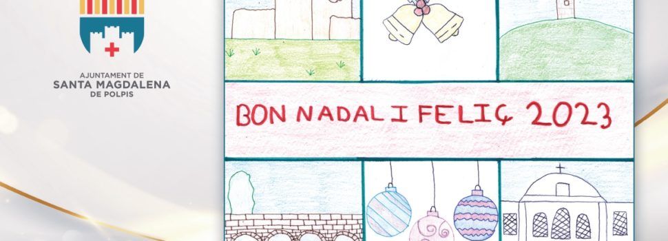 Aitana Pegueroles Moya guanya el Concurs de la Postal de Nadal de Santa Magdalena