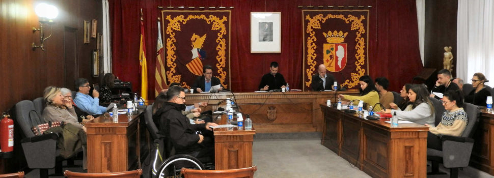 Ple ordinari de desembre a l’ajuntament vinarossenc