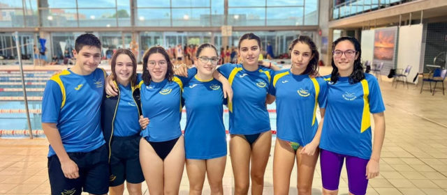 El Club Natació Benicarló participa en la tercera jornada de la lliga infantil i control de marques