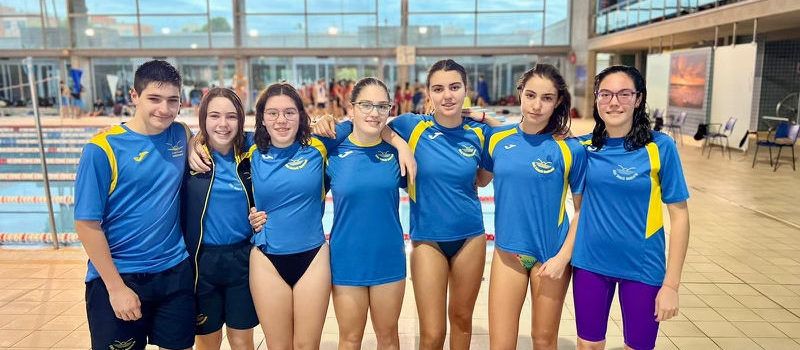 El Club Natació Benicarló participa en la tercera jornada de la lliga infantil i control de marques