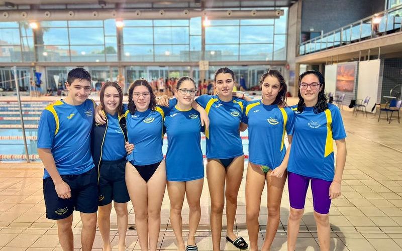 El Club Natació Benicarló participa en la tercera jornada de la lliga infantil i control de marques