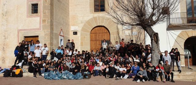 Cursa d’orientació i Plogging a l’Ermita amb els alumnes de 1r batxillerat del Leopoldo Querol