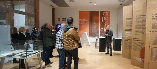 La Fundació Carles Salvador mostra al Menador de Castelló el llegat de Joaquim Garcia Girona