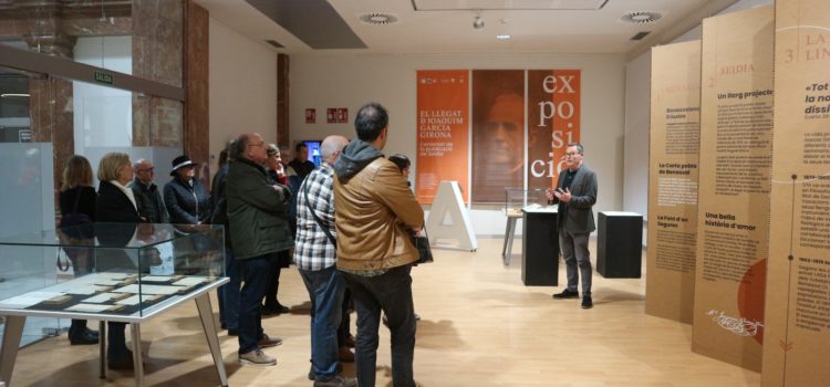La Fundació Carles Salvador mostra al Menador de Castelló el llegat de Joaquim Garcia Girona