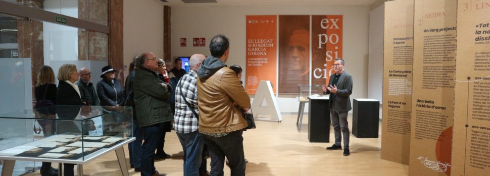La Fundació Carles Salvador mostra al Menador de Castelló el llegat de Joaquim Garcia Girona