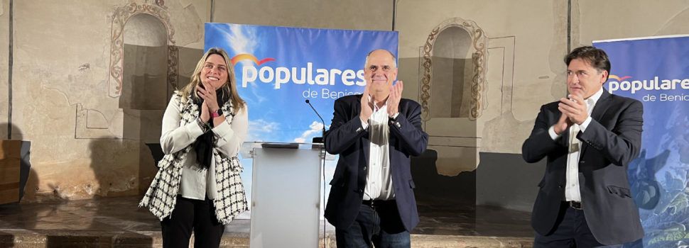 El PP presenta el seu candidat a l’alcaldia de Benicarló, Juanma Cerdà, en presència de Marta Barrachina