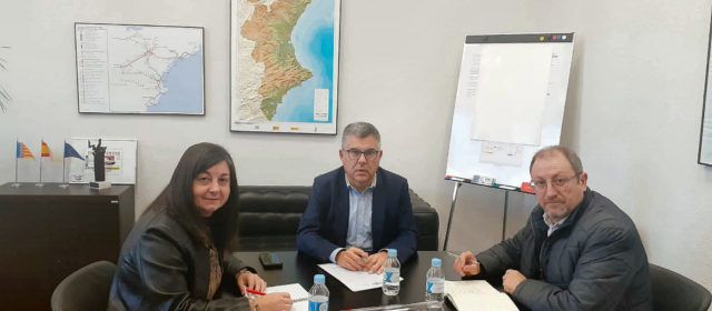 Reunió de l’alcalde de Santa Magdalena i el coordinador del Pla de Rodalies a la Comunitat Valenciana
