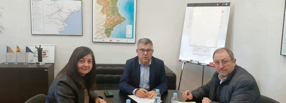 Reunió de l’alcalde de Santa Magdalena i el coordinador del Pla de Rodalies a la Comunitat Valenciana