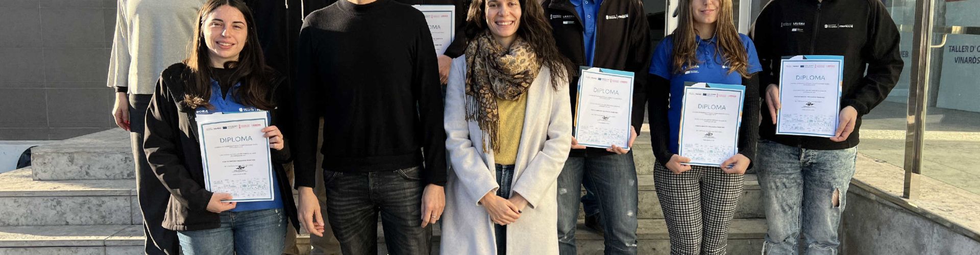 Els alumnes del taller d’Ocupació T’Avalem Vinaròs InnovaWeb finalitzen la formació
