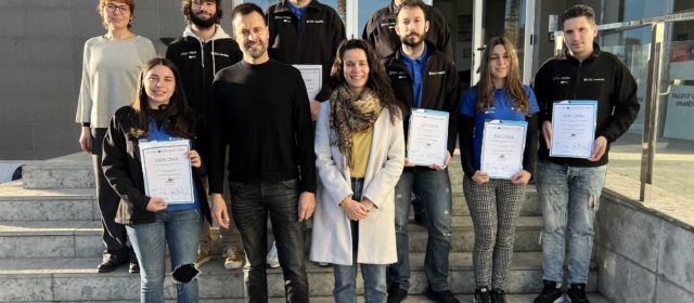 Els alumnes del taller d’Ocupació T’Avalem Vinaròs InnovaWeb finalitzen la formació