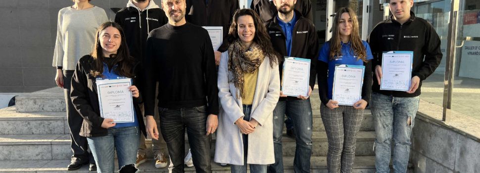 Els alumnes del taller d’Ocupació T’Avalem Vinaròs InnovaWeb finalitzen la formació