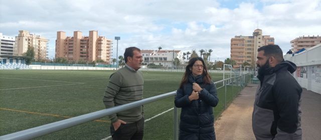 L’Ajuntament de Peníscola renova els focus del camp de futbol amb tecnologia led