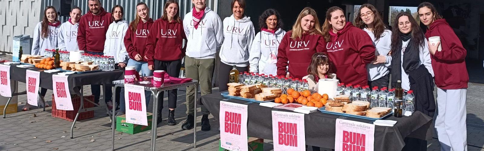 Èxit de participació de la caminada solidària del campus Terres de l’Ebre per La Marató de TV3