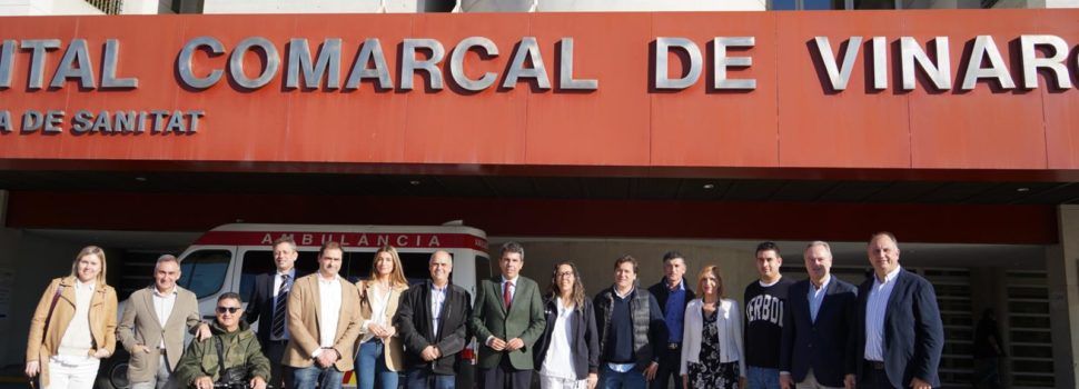 Carlos Mazón denuncia que “no se cubre la falta de personal en el hospital comarcal de Vinaròs”