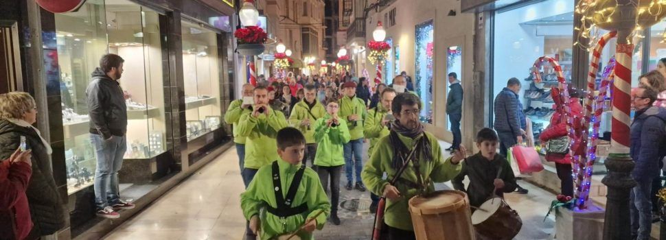 Nadales al carrer, per la Colla de dolçaina i tabal de Vinaròs