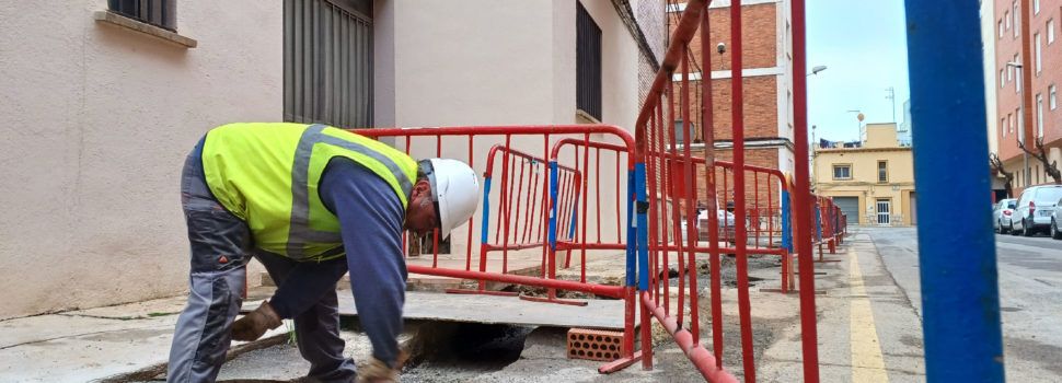L’Ajuntament de Benicarló renova el col·lector d’aigües del carrer de Miguel García Ochoa