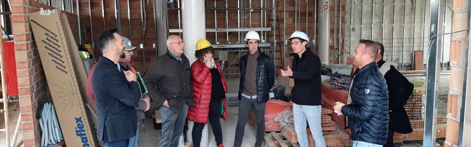 Les obres d’ampliació de la biblioteca municipal d’Alcanar avancen a bon ritme